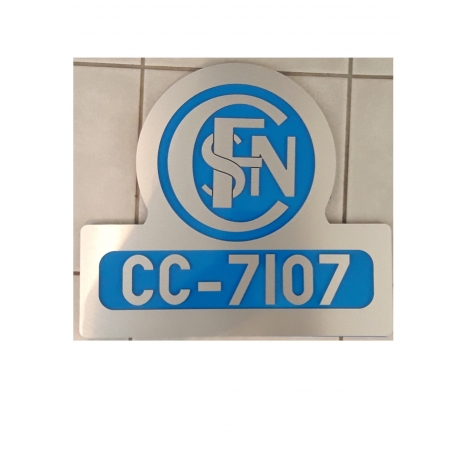 CC 7107 logo frontal