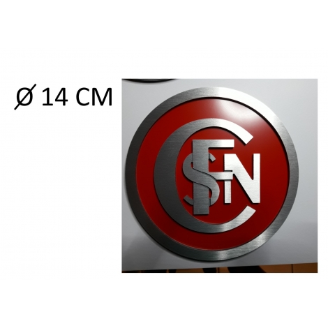 Logo Sncf entrelacé diam 14 cm