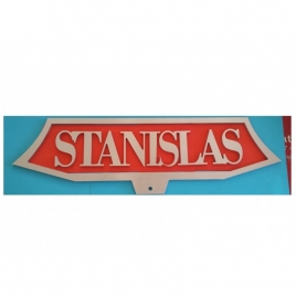 Plaque Train Stanislas