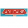 Plaque train Aquitaine