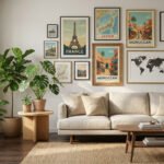 Affiche pays salon : décorer votre intérieur en 2026