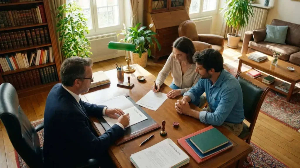 compromis de vente signature acheteur vendeur maison