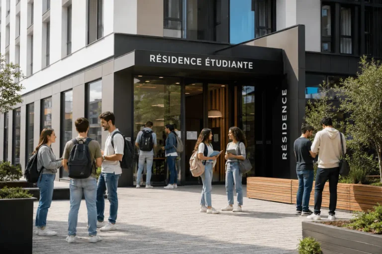 Résidence étudiante moderne pour investissement locatif