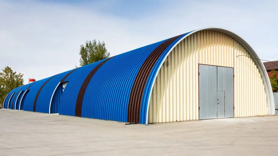box de stockage bleu