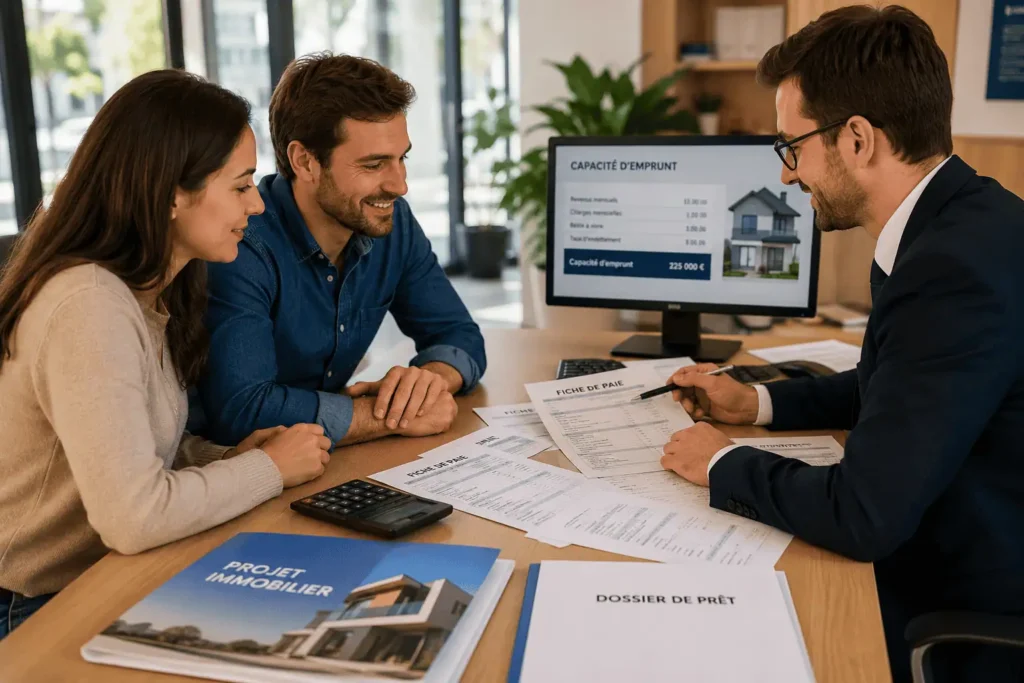 revenus pris en compte banque crédit immobilier couple calcul capacité emprunt