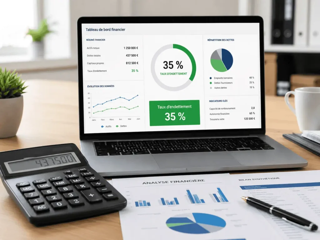 taux endettement 35 pourcent calcul emprunt libéral