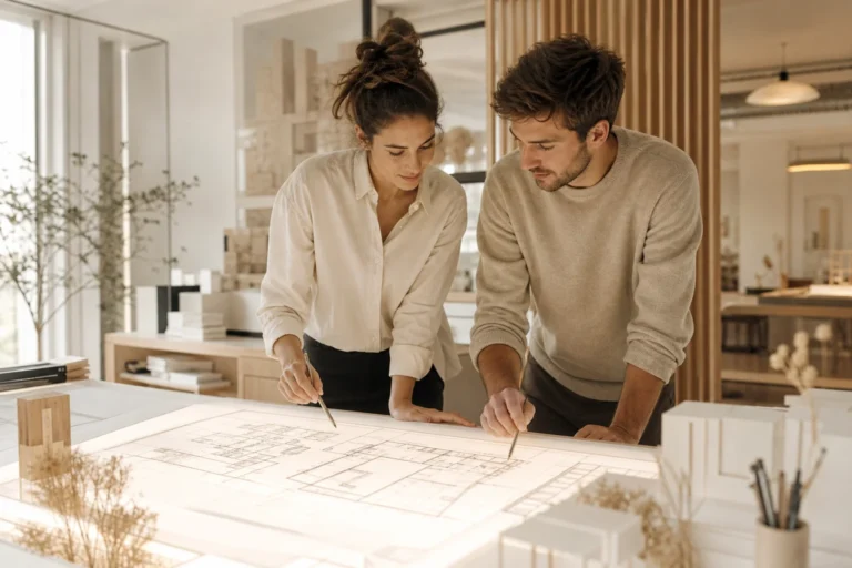 Calcul de la taxe d'aménagement maison neuve sur plans de construction